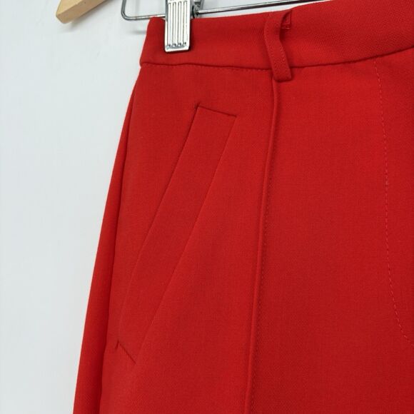Forever 21 High Waist Flare Pants Slacks Dress Trousers Wide Leg Work Bottoms XS - Picture 4 of 9